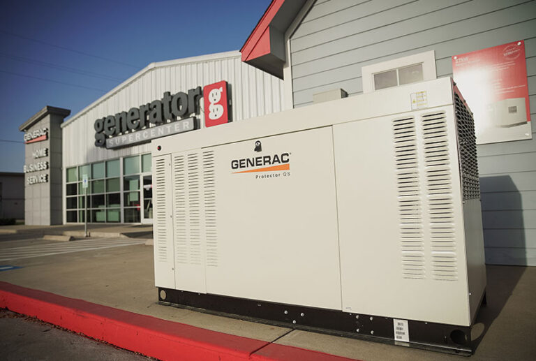 A successful installation of a 48kW Generac Generator in Newton, protecting a business