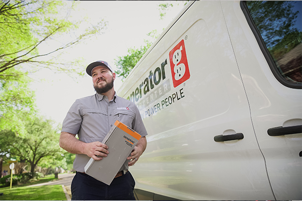 Generac standby generator installation meeting the power requirements of commercial businesses in the North Shore